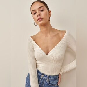 Reformation Minnie Knit Top NWT size Small